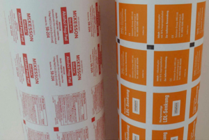 многослойное включен colorfol алюминиевой фольги документ в рулон